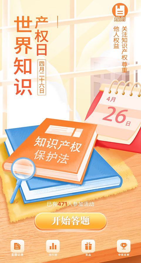 世界知识产权日【模板演示】